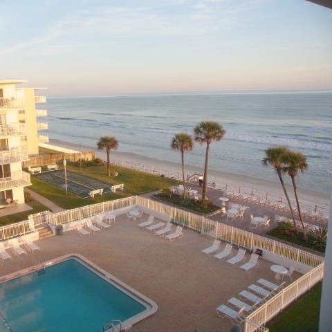 Florida Ferienwohnung - die Aussicht vom Balkon